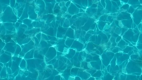 3d rendering water caustics. Texture of the water surface Stock Photos