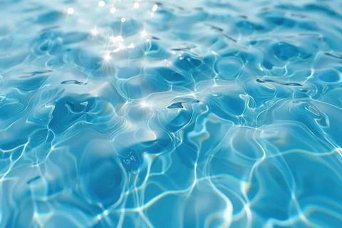 3d rendering water caustics texture of the water Stock Photos