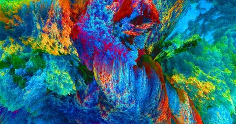3d rendering. Watercolor texture on a paper sheet. Graphic illustration for y Stock Illustration
