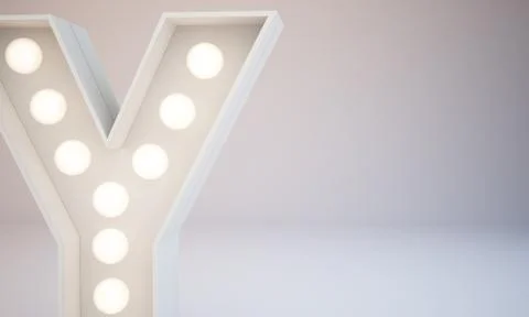 3d rendering white bulb type background illustration 스톡 일러스트