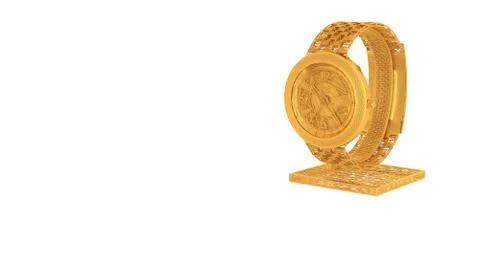 3d rendering of a wired object in yellow on white Stock Illustration