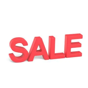3D rendering word - SALE Stock Illustration