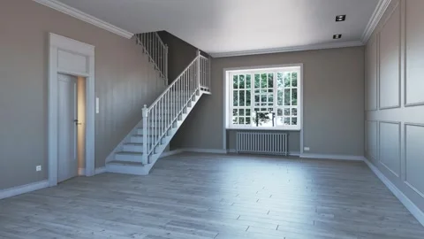 3d renovation concept video Stock Footage 258275501