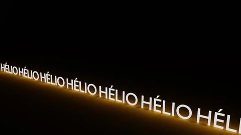 3D representation of a dark environment with a diagonal stripe of light, a s Stock Illustration