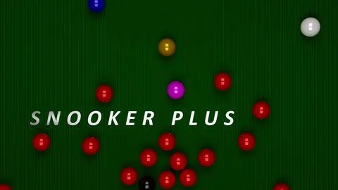3d representation of pool table game in snooker mode table color green color Иллюстрация