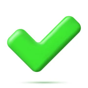 3D Right Button Shape. Illustrazione stock