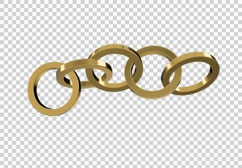 3d rings Stock Photos