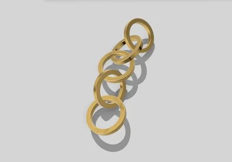 3d rings Stock Photos
