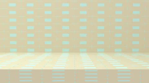 3d room. Bright light effect room background. Empty studio table room backgro 스톡 일러스트