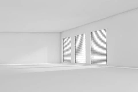 3d room Stockillustratie