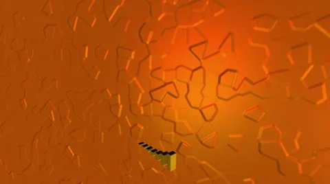 3D rotated grap for business 스톡 동영상 11336341