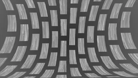 3D rotating box pattern background, white 3d background Stock Footage 271320602