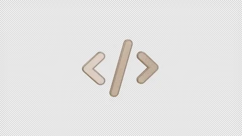 3D Rotating Code: A New Dimension in Web Development Stock Footage 264071157