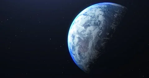 3D Rotating Earth Animation. View From Space Satellite. NFT Metaverse. 4K Stock Footage 173369891