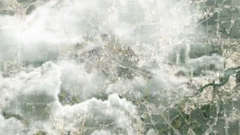3D Rotating Earth Animation.Earth View From Space. 4K Stock Footage 219544807