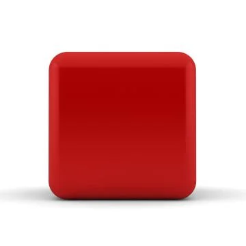 3d rounded cube abstract background Stock Illustration