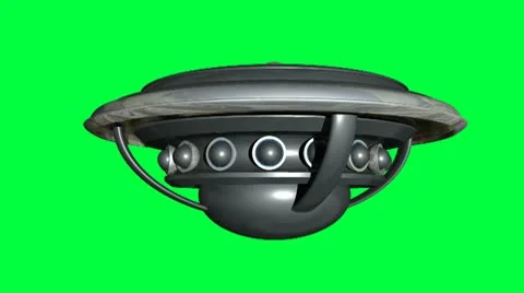 3D Saucer 스톡 동영상 8919130
