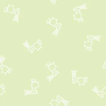 3d scanner line seamless pattern Illustrazione stock