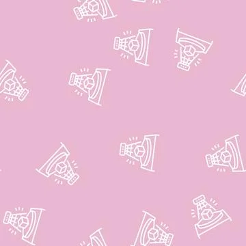 3d scanning line seamless pattern Stock Illustration