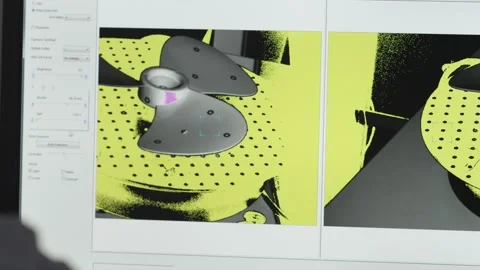 3D scanning of object 스톡 동영상 160492143