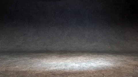 3D scene with an empty Studio room for product placement Stock Illustration