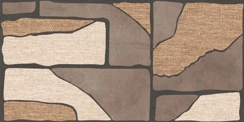 3D Seamless Ceramic Wall tiles design Texture Wallpaper design Pattern Graphics Ilustración de archivo