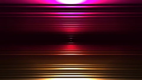 3D seamless loop of colorful horizontal line waving Stock Footage 124793633