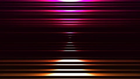 3D seamless loop of colorful horizontal line waving 库存影片 124793757
