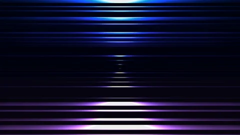 3D seamless loop of colorful horizontal line waving Stock-Footage 124793790