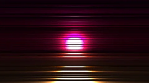 3D seamless loop of colorful horizontal line waving Stock Footage 124793795