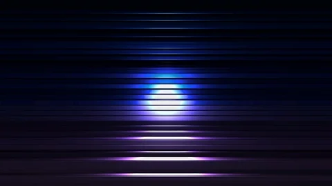 3D seamless loop of colorful horizontal line waving Stock-Footage 124793933