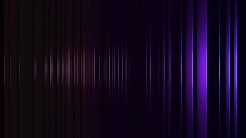 3D seamless loop of colorful vertical line waving Stock Footage 124792861