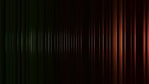 3D seamless loop of colorful vertical line waving Vidéo 124792960