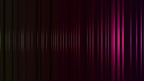 3D seamless loop of colorful vertical line waving Stock Footage 124792993