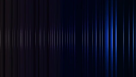 3D seamless loop of colorful vertical line waving Stock Footage 124793016