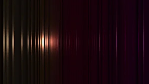 3D seamless loop of colorful vertical line waving Stock-Footage 124793989