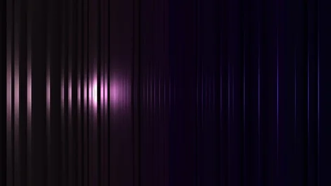3D seamless loop of colorful vertical line waving Stock-Footage 124794026