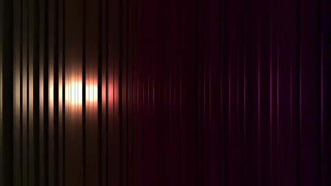 3D seamless loop of colorful vertical line waving Stock-Footage 124794038
