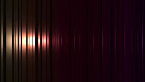 3D seamless loop of colorful vertical line waving Stock-Footage 124794196