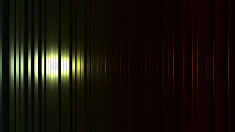 3D seamless loop of colorful vertical line waving Stock-Footage 124795072