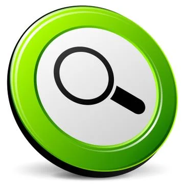 3d search icon Stock Illustration