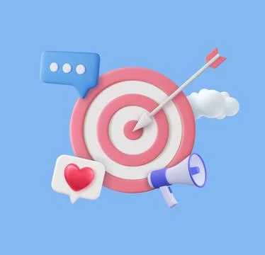 3d Seo optimization and smm concept. Stock Illustration
