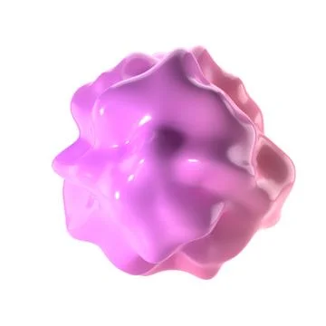 3d shape Abstract liquid with spherical element. realistic illustration of fluid 스톡 일러스트