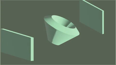 3d shape animation,best animation in 4k. Stock Footage 201379023