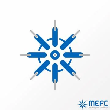 3D shape fiber optical cable with circle around Related to internet or network Stockillustratie