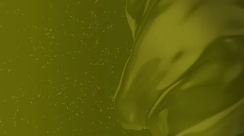 3D Shape Rotating On A Dark Yellow Background Stock Footage 61833665