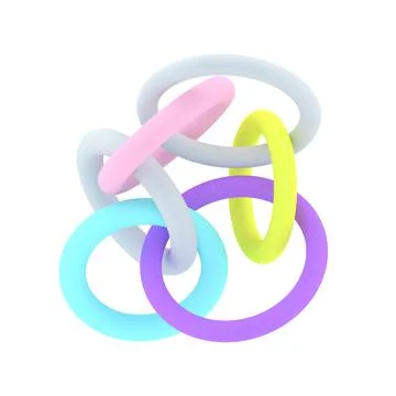 3d shapes. Geometric 3d object. Abstract design. Geometric shapes. Illustrazione stock