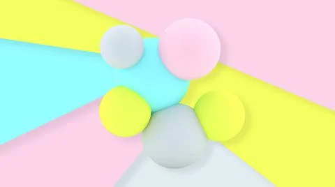 3d shapes. Geometric 3d object. Abstract design. Geometric shapes. Illustrazione stock