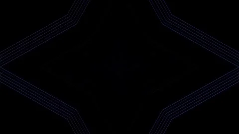 3D shining bright dots set colorful line wave motion, on black background Stock-Footage 295946539