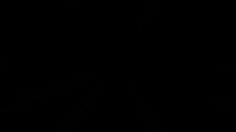 3D shining bright dots set colorful line wave motion, on black background 動画素材 296328998